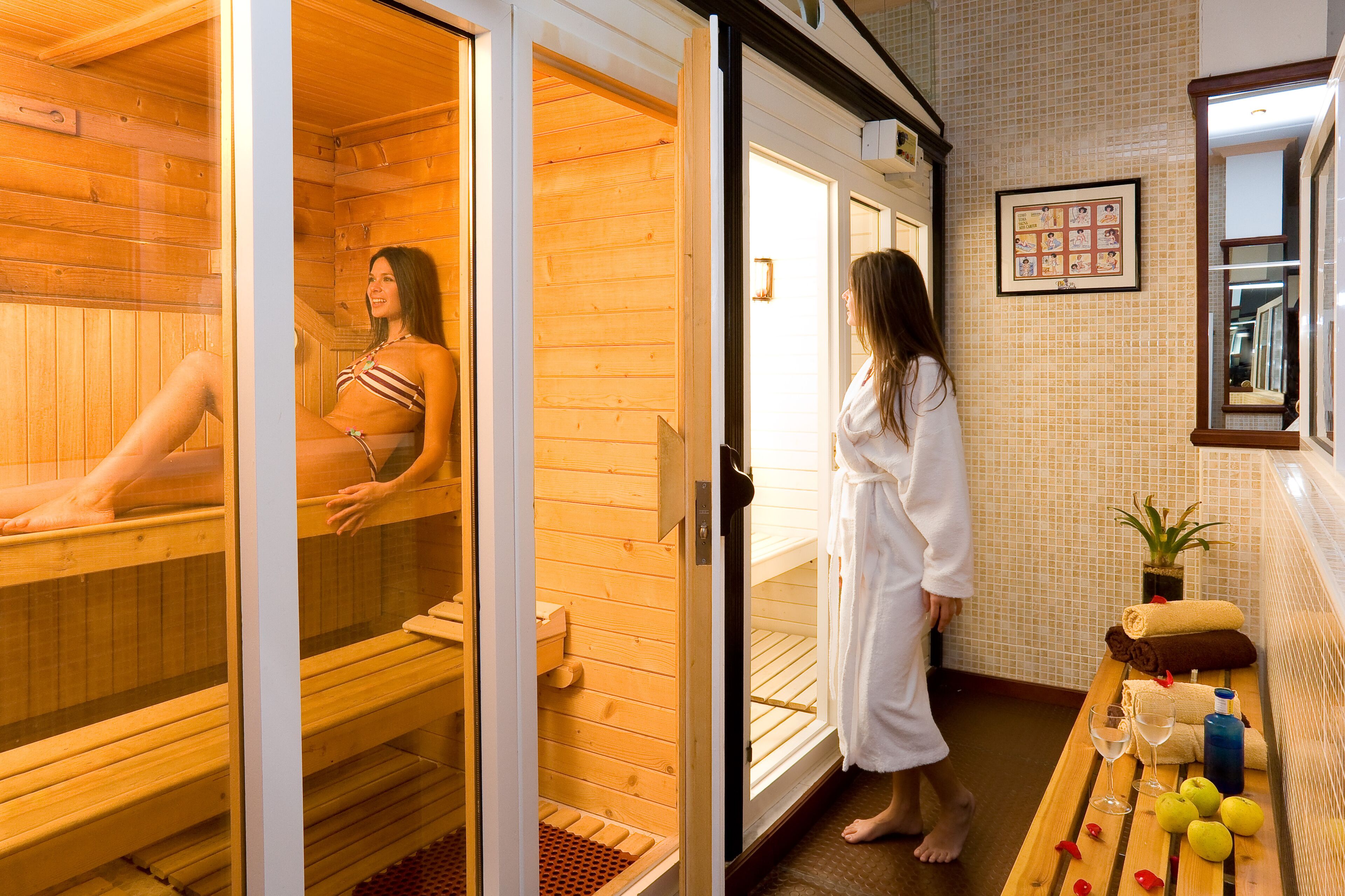 sauna, body treatments, body wraps, body scrubs, facials, reflexology
