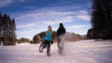 Snowshoeing