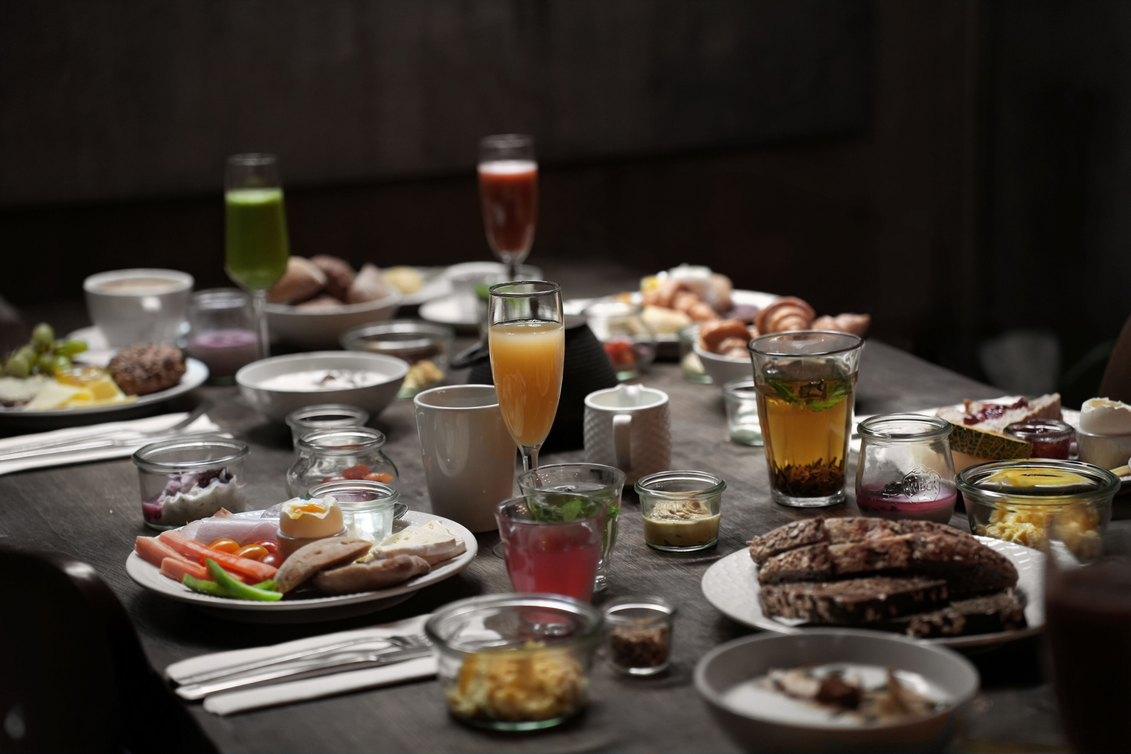 Frokostbuffé hver dag (DKK 225 per person)