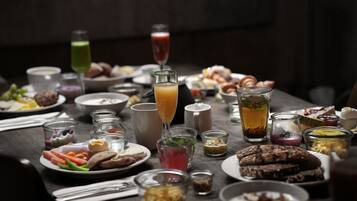 Daily buffet breakfast (DKK 225 per person)
