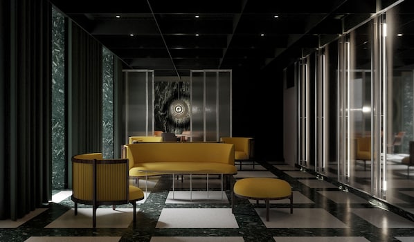 Lobby sitting area