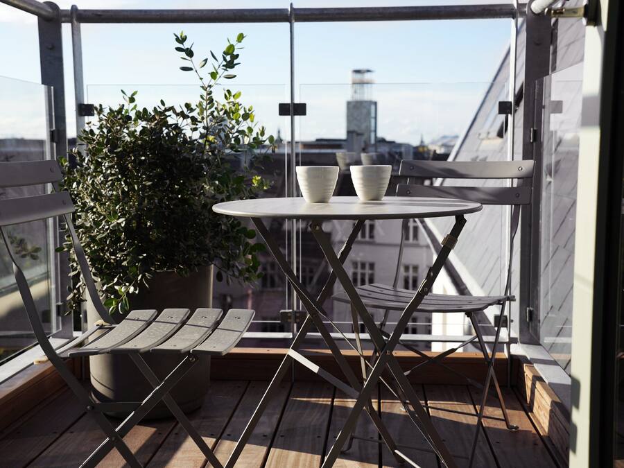 Quarto casal luxo, sacada | Sacada