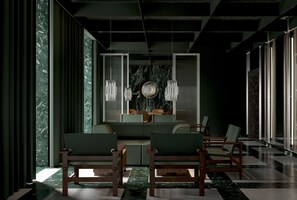 Lobby sitting area