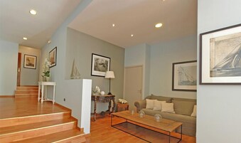 Sala de estar en el lobby