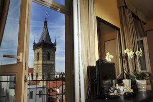 Uitzicht vanuit accommodatie
