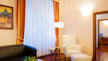Lobby sitting area