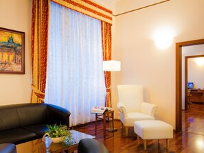 Sitteområde i lobbyen