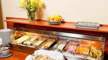 Daily buffet breakfast (EUR 10 per person)