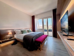 1 bedroom, Frette Italian sheets, minibar, in-room safe - Hotel le Pleiadi (Forte dei Marmi)