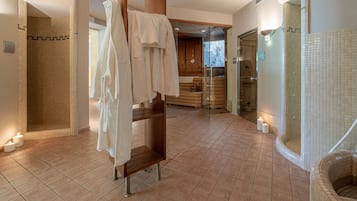 Sauna, hot tub, steam room, body treatments, hot stone massages