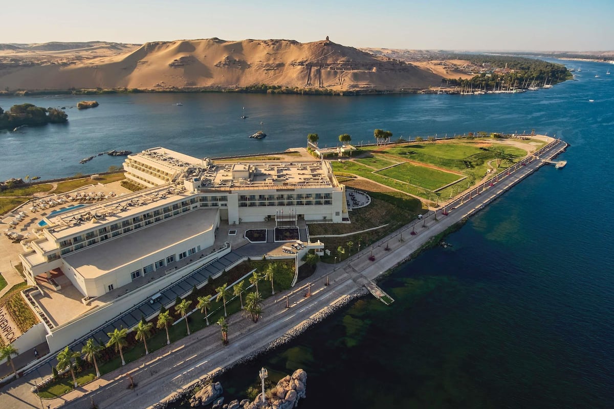 Standard King Partial Nile View (Elephantine Wing) | 1 bedroom, premium bedding, Select Comfort beds, minibar