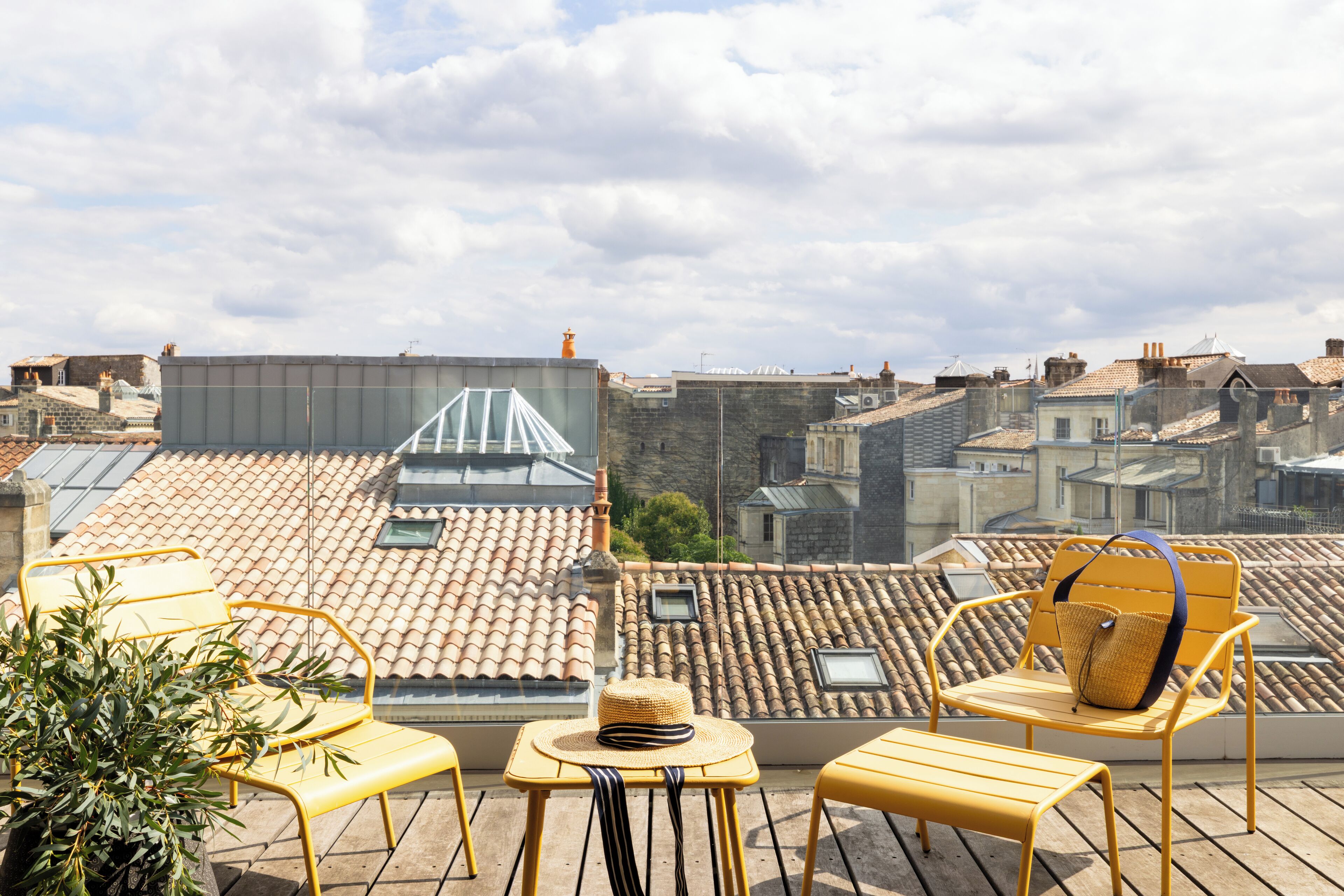 Vue depuis l’hébergement