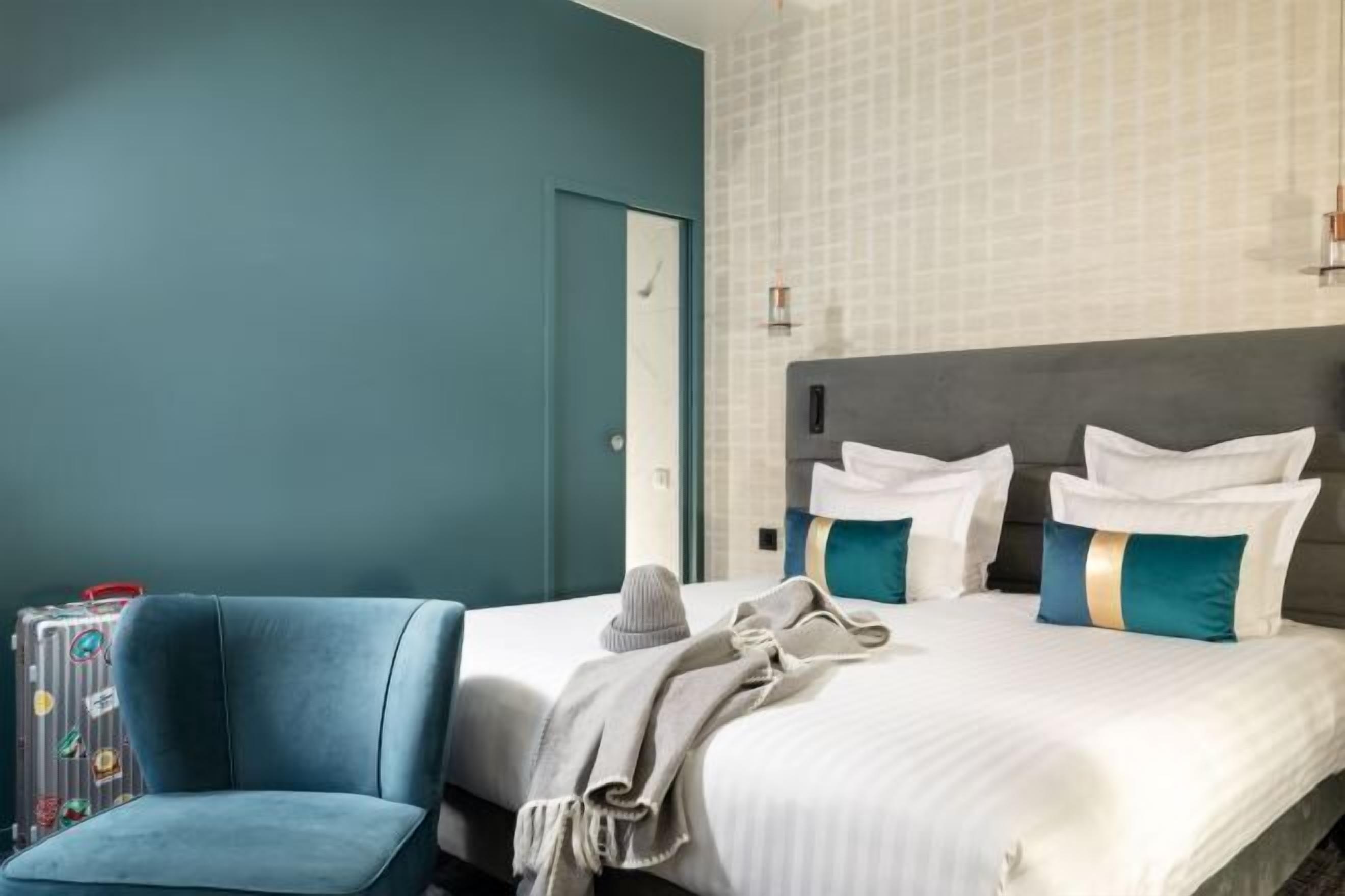 Draps italiens Frette, literie de qualité supérieure, surmatelas