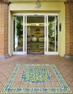 Interior entrance
