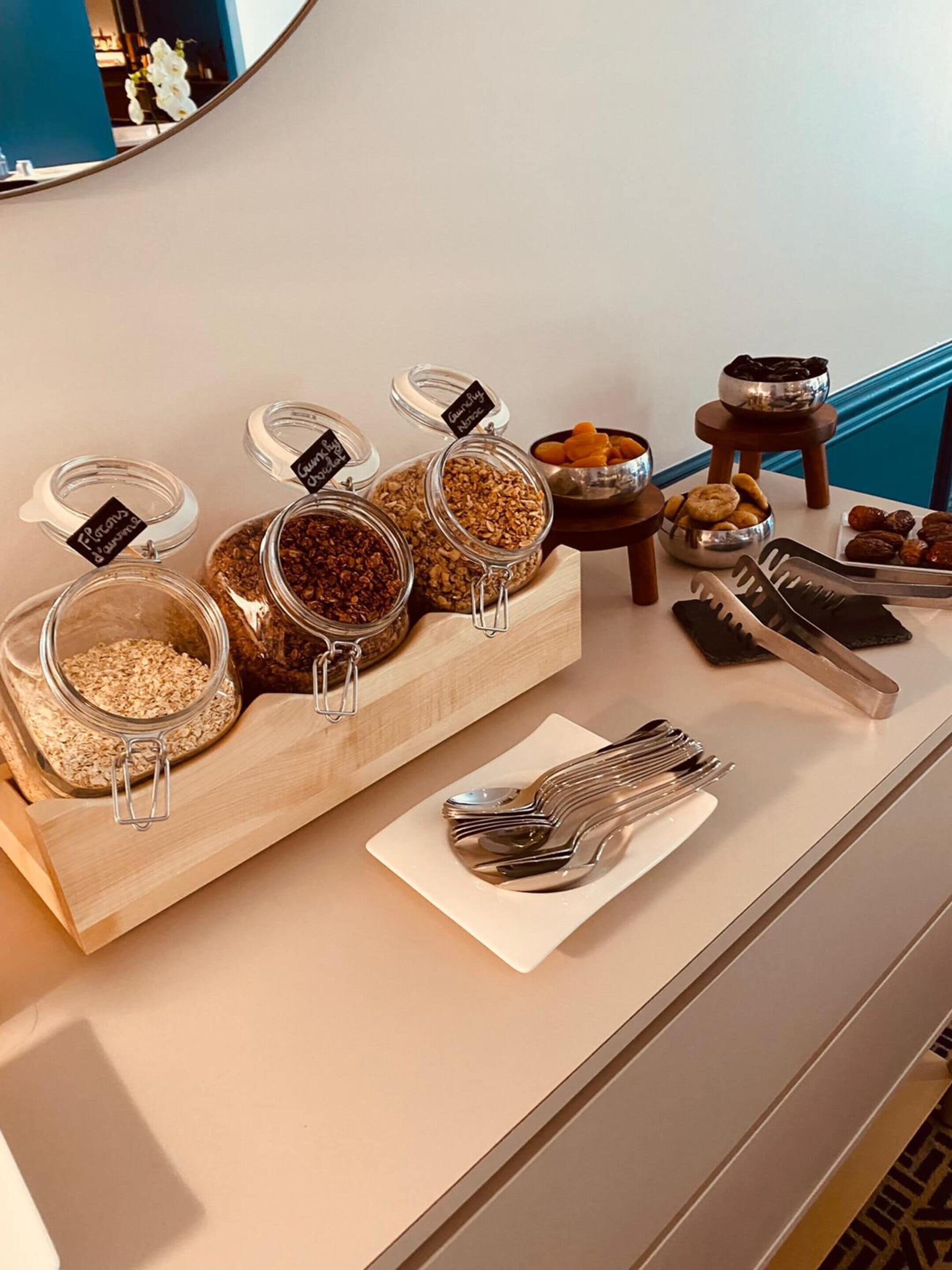 Colazione a buffet, servita tutte le mattine (30 EUR a persona) 