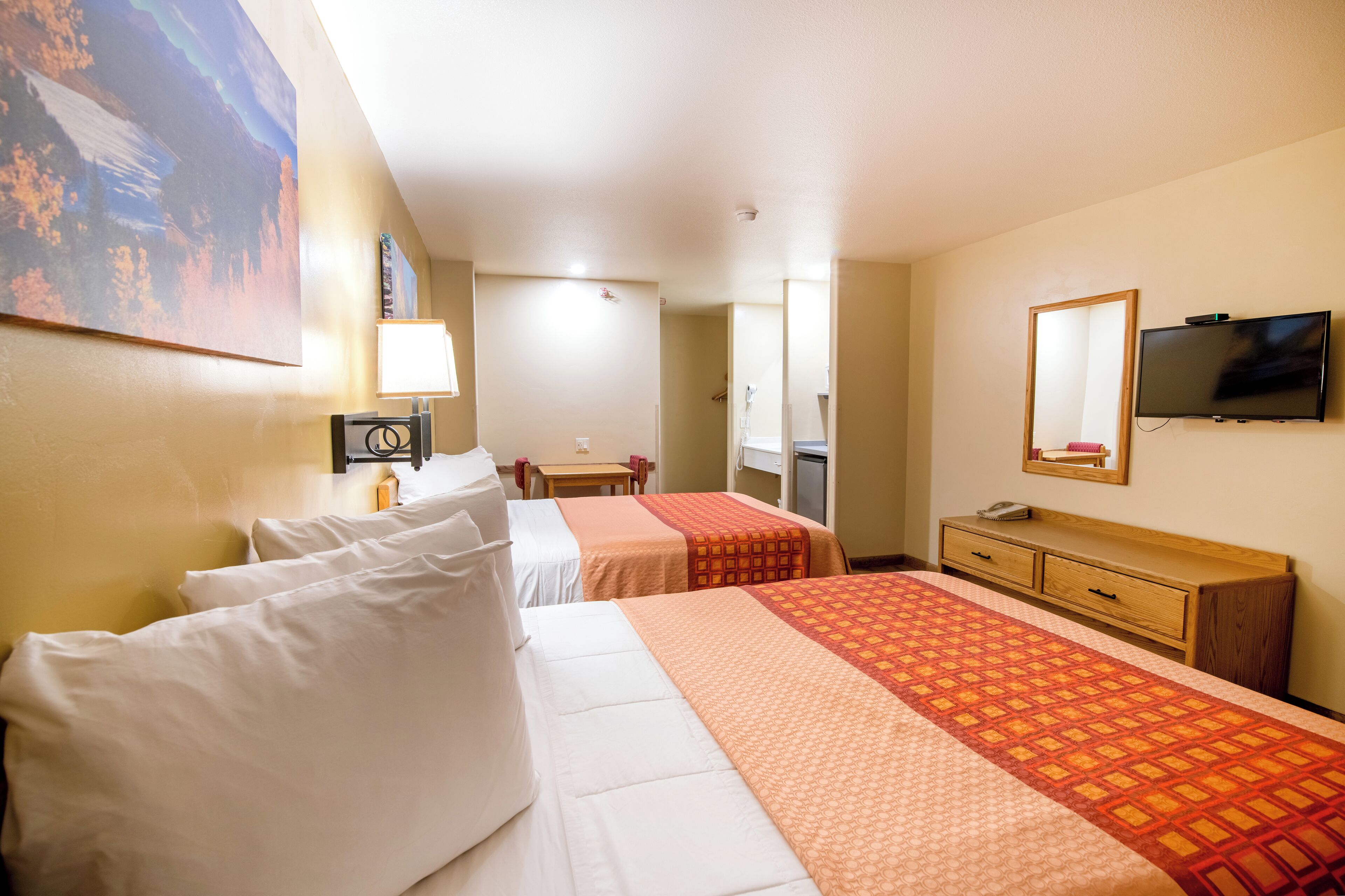 standard room, 2 queen beds | free wifi, bed sheets, wheelchair access