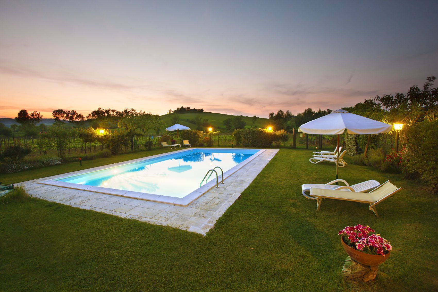 Outdoor pool