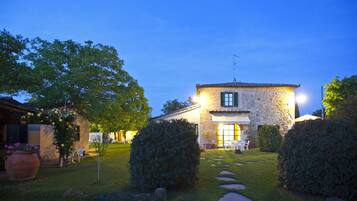 Front of property - evening/night