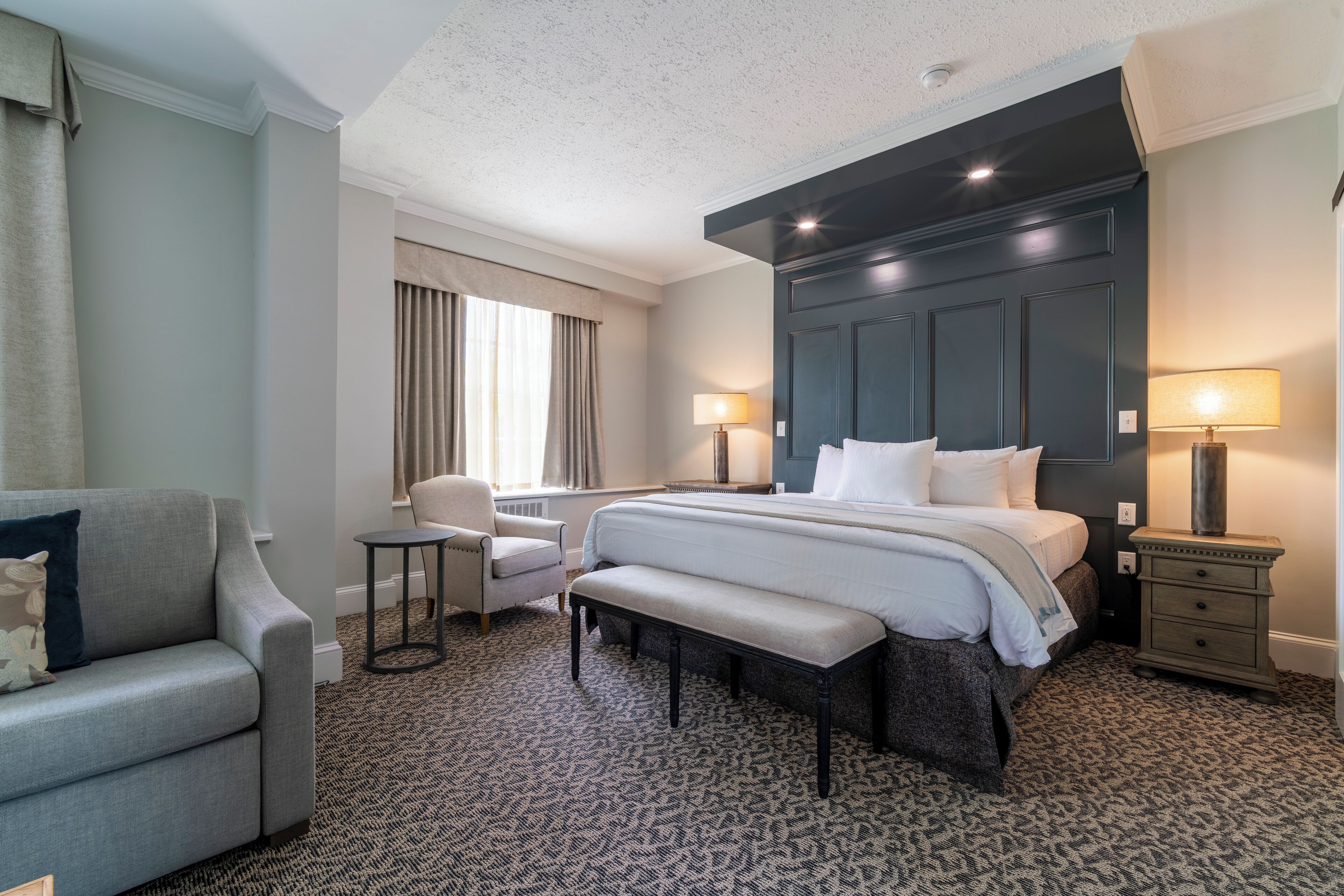 room | premium bedding, down duvets, pillow-top beds, in-room safe