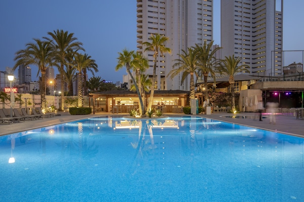 Indoor pool, outdoor pool