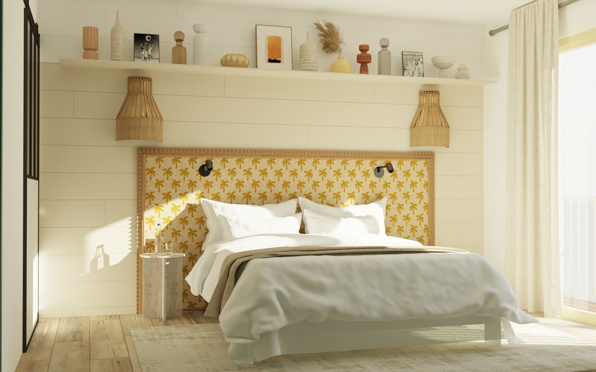 Comfort Quadruple Room, Balcony, Sea View | In-room safe, free WiFi, bed sheets