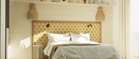 Comfort Quadruple Room, Balcony, Sea View | In-room safe, free WiFi, bed sheets
