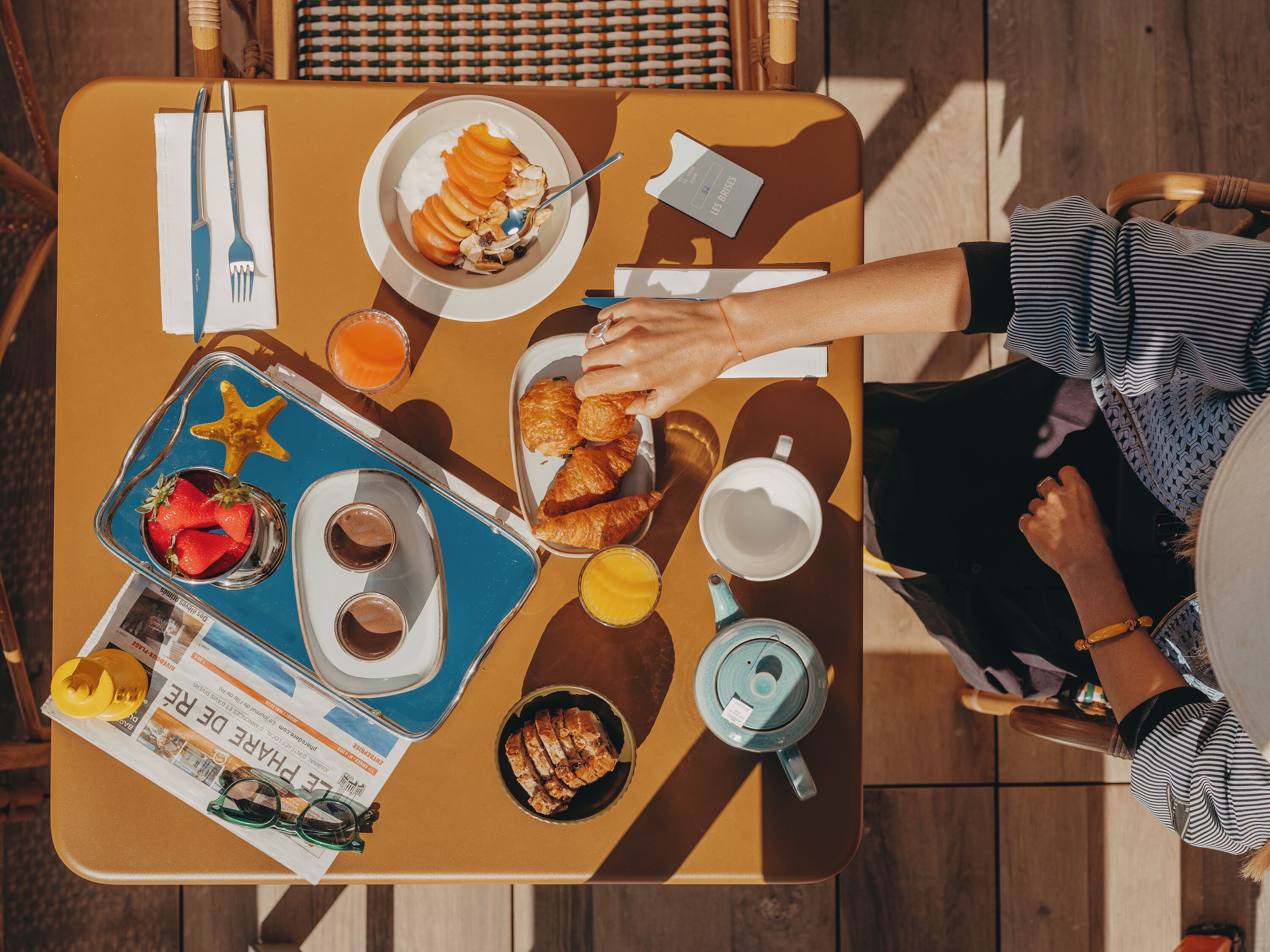 Desayuno estilo bufé