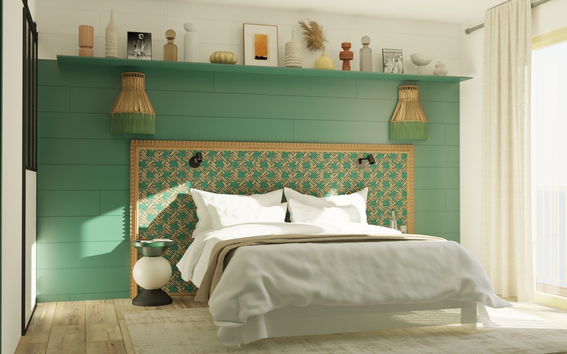 Chambre Confort, balcon, vue mer | Coffres-forts dans les chambres, Wi-Fi gratuit, draps fournis