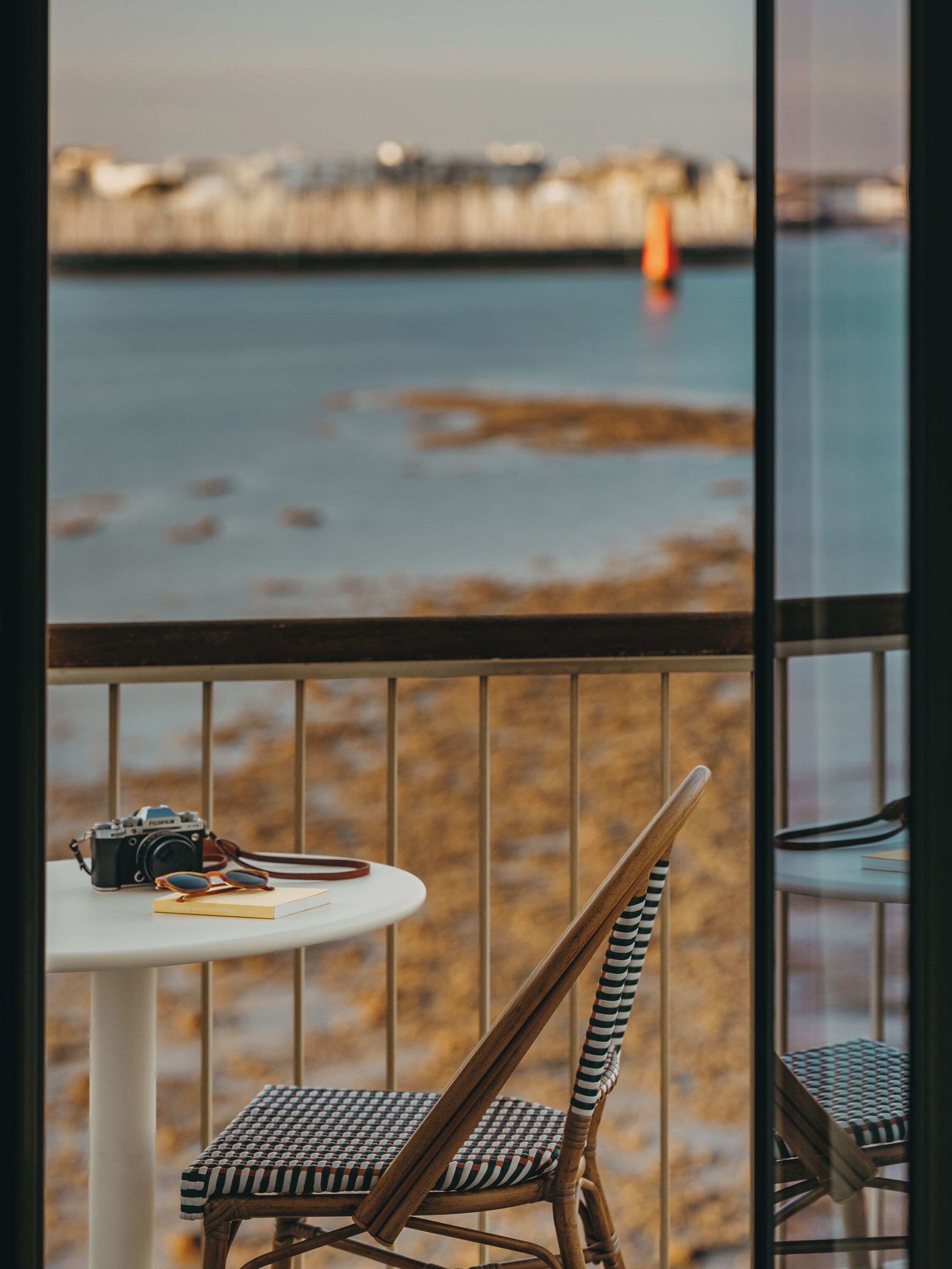 Vue sur la plage/l’océan