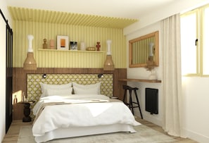 Tremannsrom – comfort | Safe på rommet, wi-fi (inkludert) og sengetøy