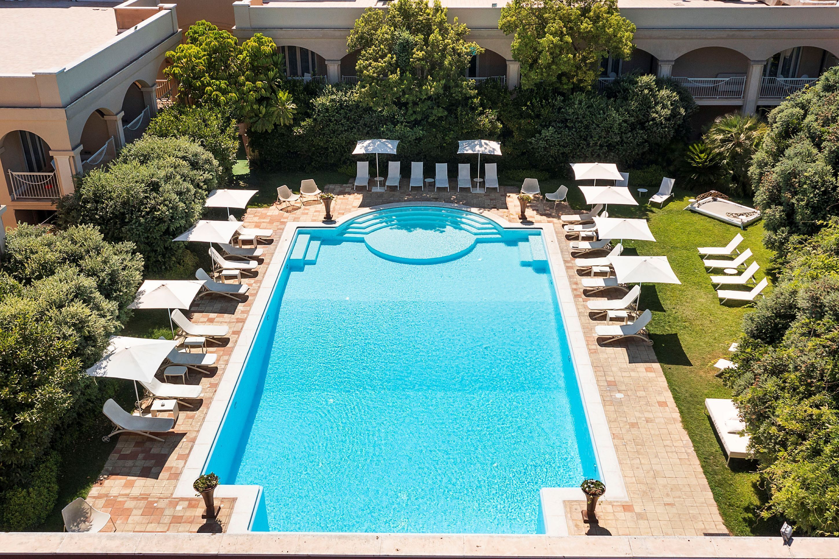 Seasonal outdoor pool