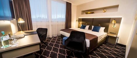 Superior Double Room | Premium bedding, in-room safe, individually furnished, desk