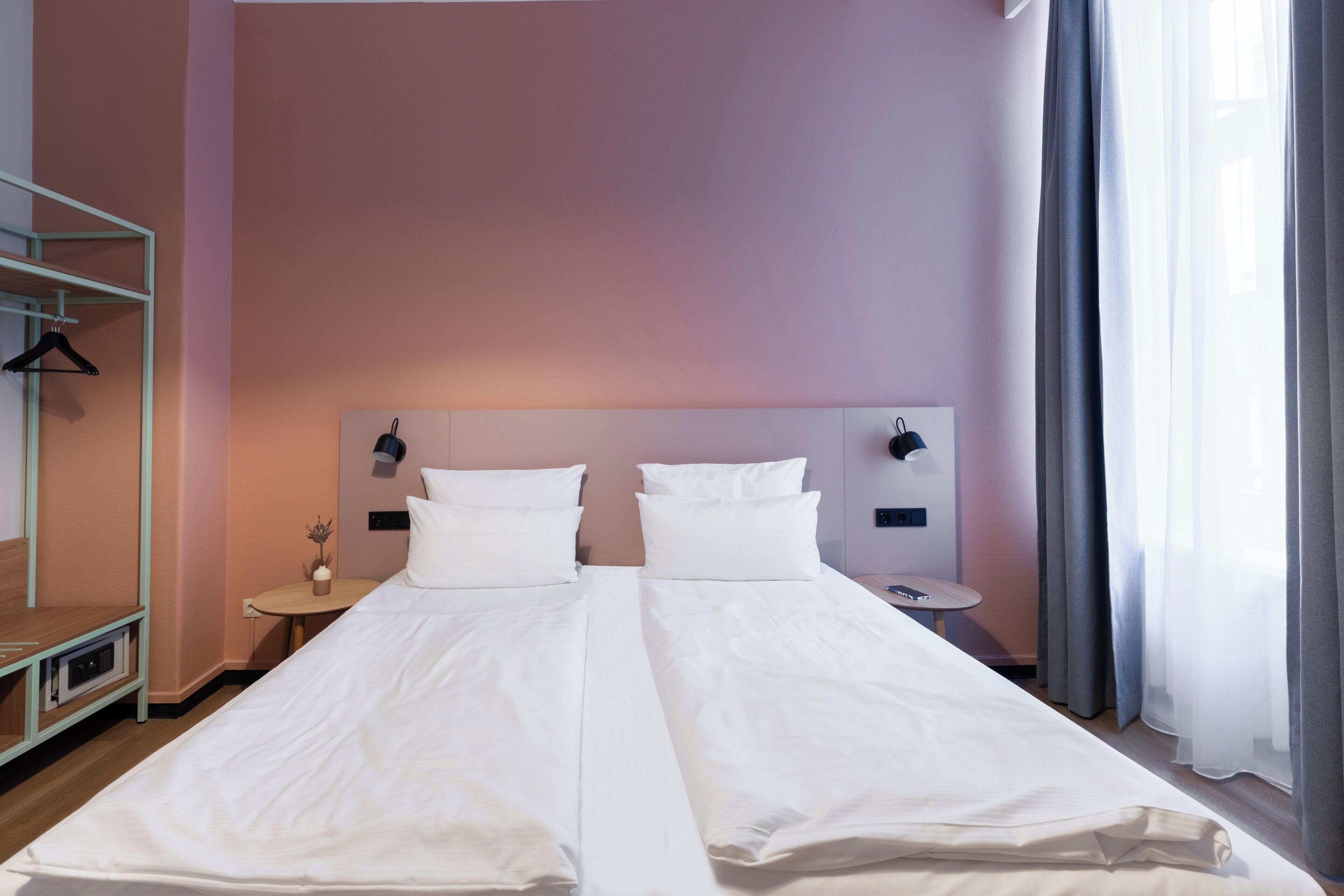 In-room safe, desk, blackout drapes, cribs (free)