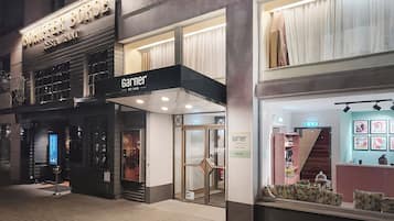 Voorkant van accommodatie