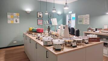 Daily buffet breakfast (EUR 17 per person)