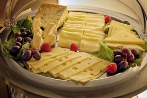 Frokostbuffé er inkludert hver dag