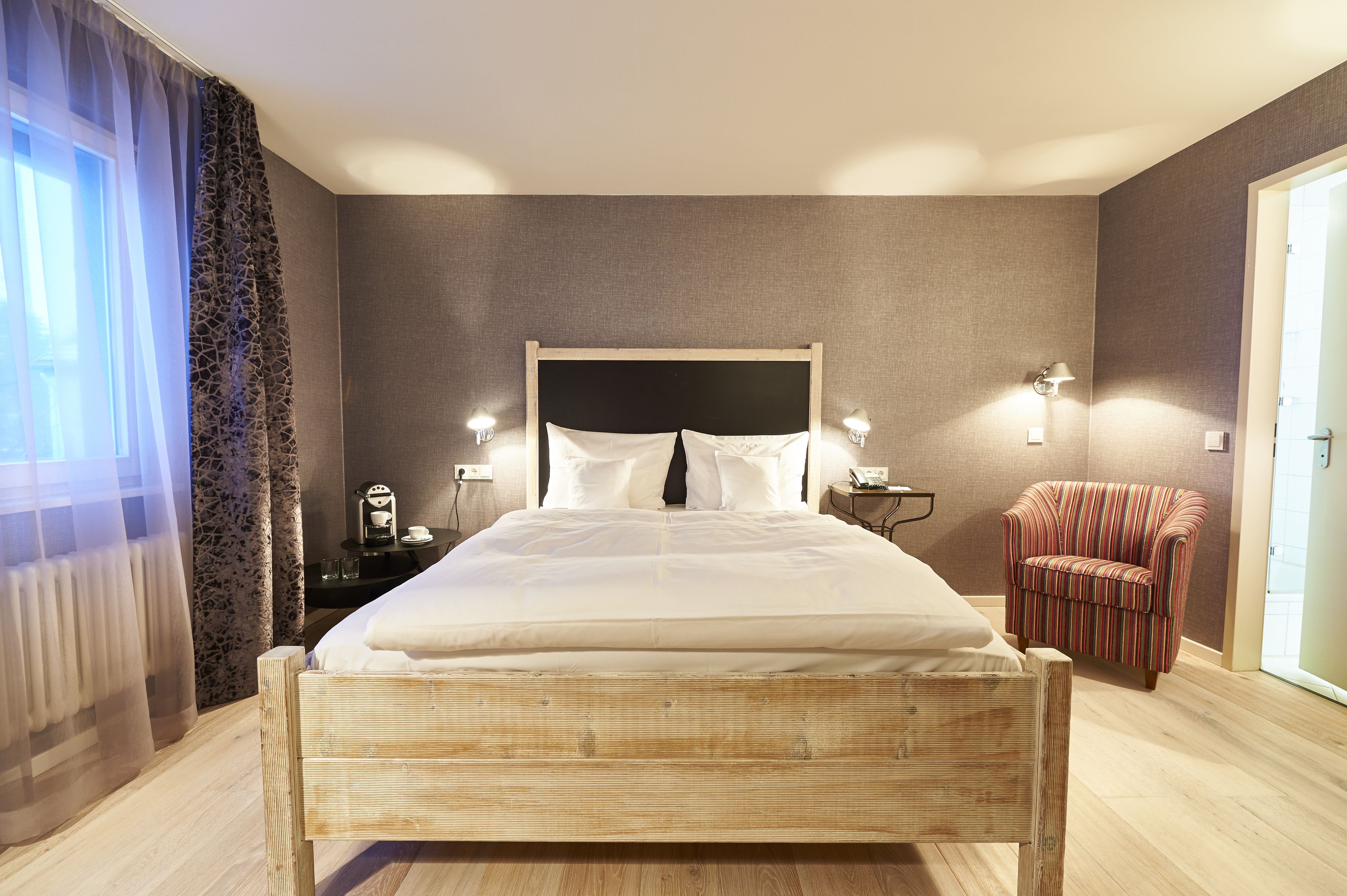 1 bedroom, hypo-allergenic bedding, in-room safe, individually decorated