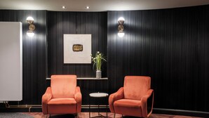 Sitteområde i lobbyen