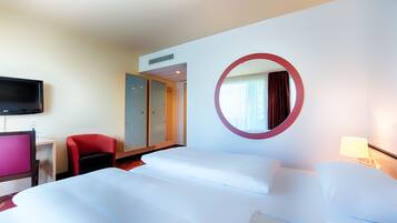 Executive-Zweibettzimmer, Gartenblick