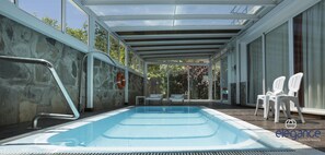 Indoor pool, outdoor pool - Miramar Hotel (Puerto de la Cruz)