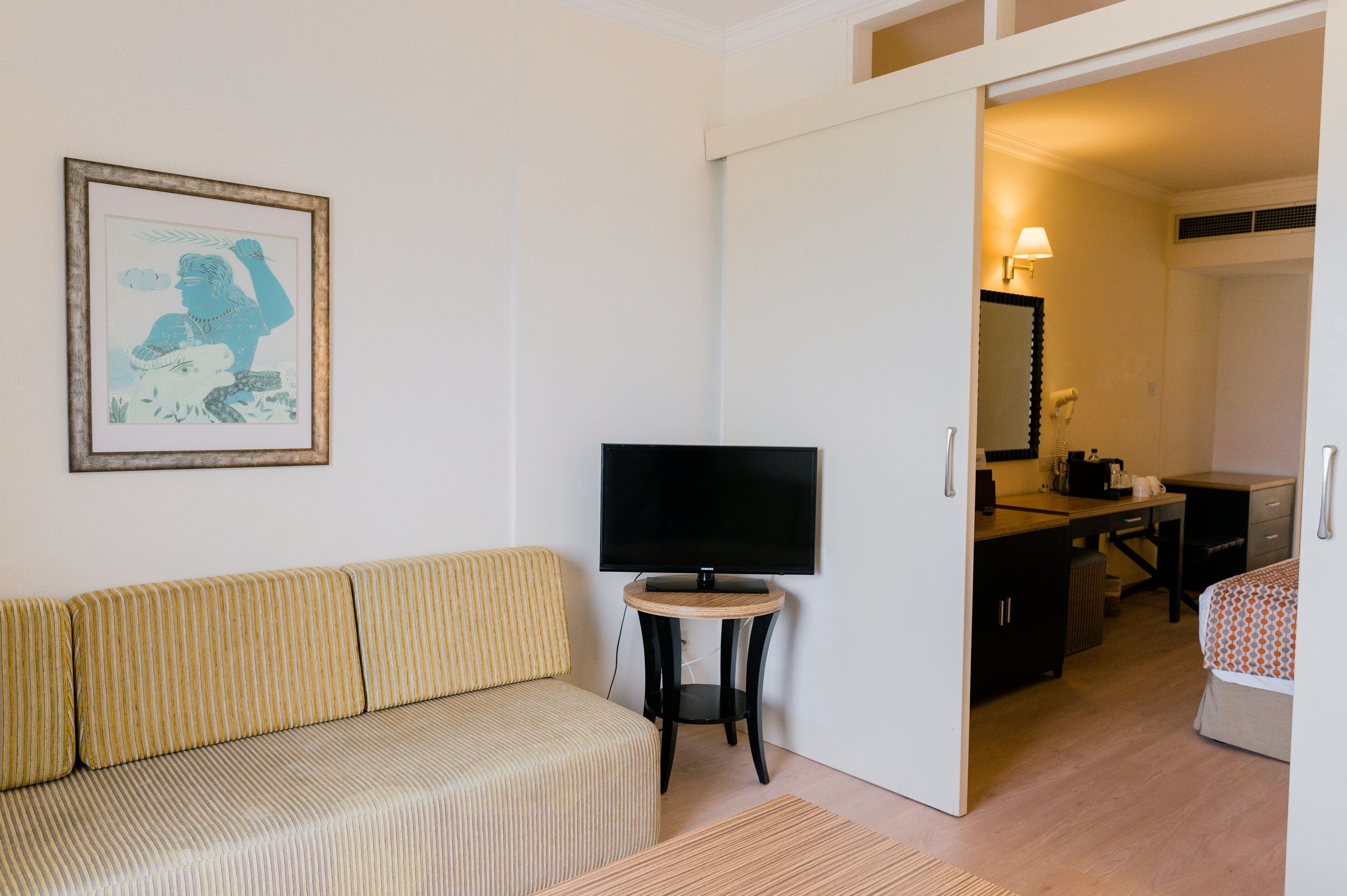 superior suite, sea view | minibar, in-room safe, desk, blackout curtains