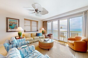 Condo, 3 Bedrooms | Living area | TV