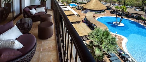 Vista des de l'habitació