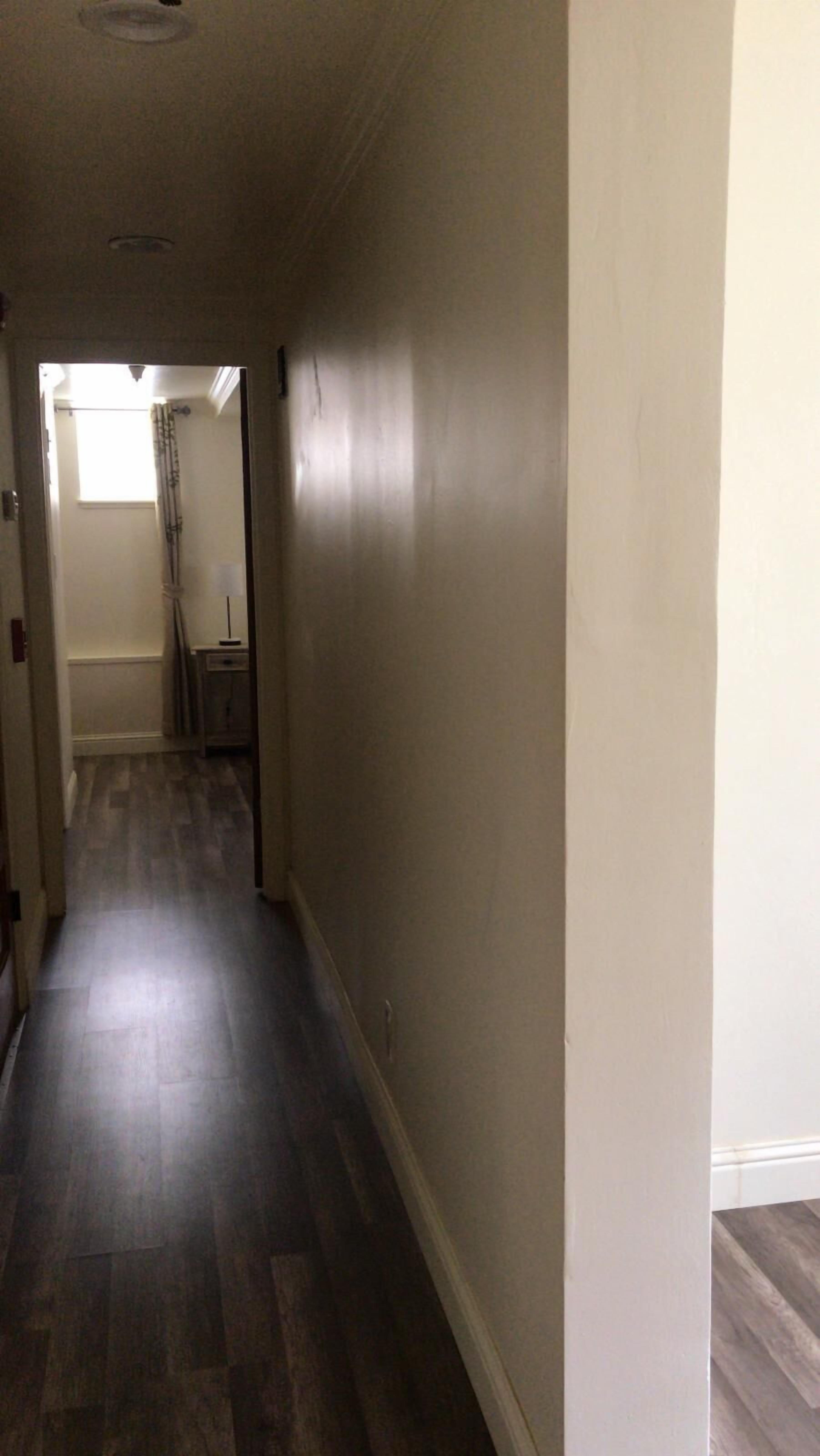 queen bed with bunk bed | 1 bedroom, premium bedding, iron/ironing board, free wifi