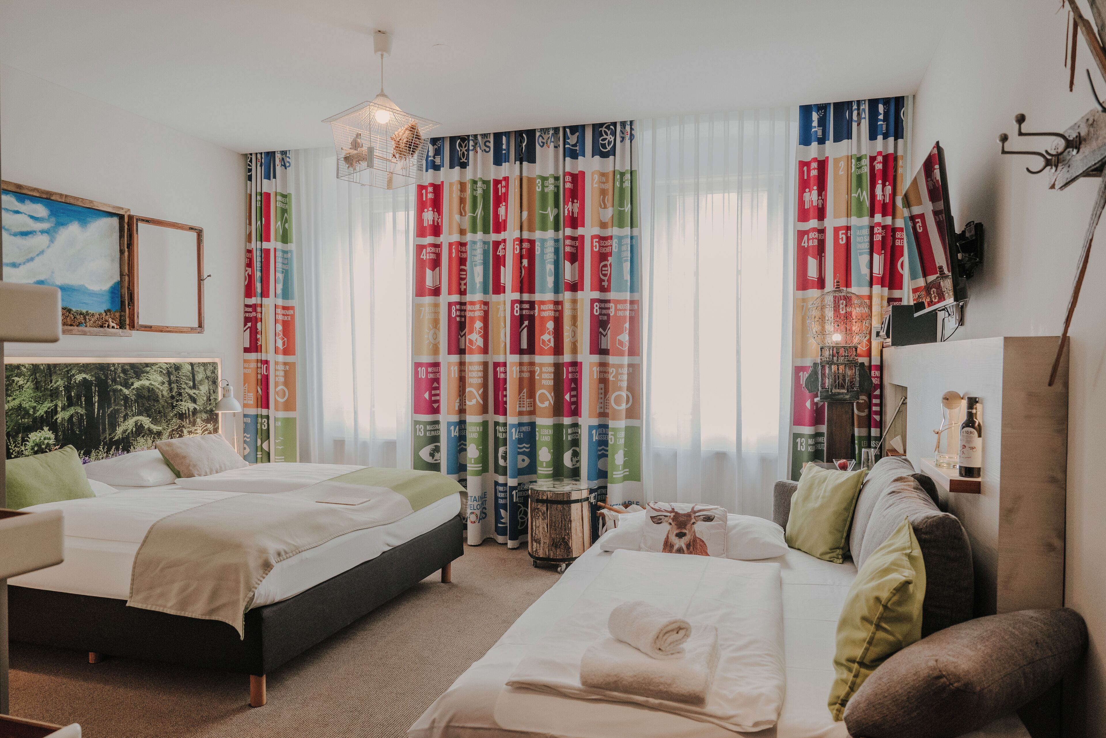 standard triple room | 1 bedroom, hypo-allergenic bedding, in-room safe, individually decorated