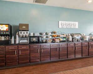 Free buffet breakfast