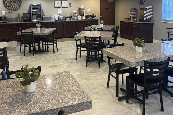 Free buffet breakfast