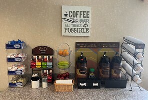 Buffet déjeuner gratuit