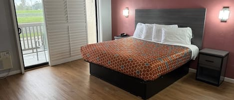 Desk, blackout drapes, iron/ironing board, cribs/infant beds