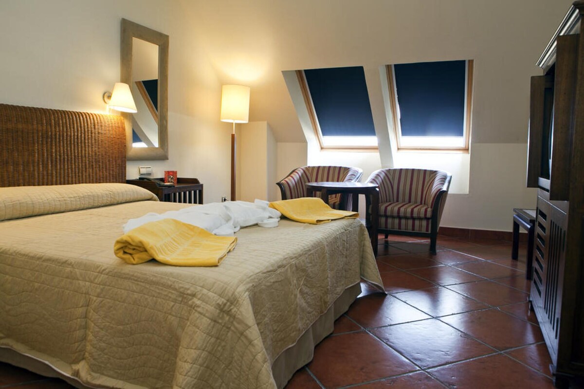 Minibar, in-room safe, desk, WiFi (free)